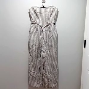 Strapless jumpsuit, size M